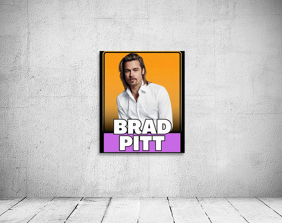 Brad Pitt 4 Wall Preview