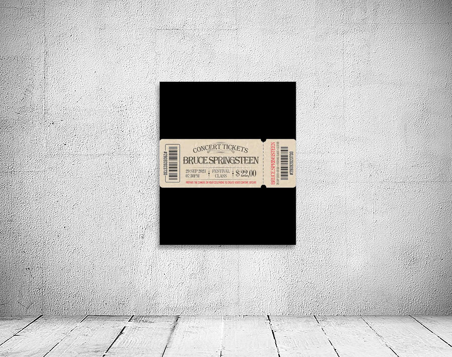 Bruce Springsteen 25 Wall Preview
