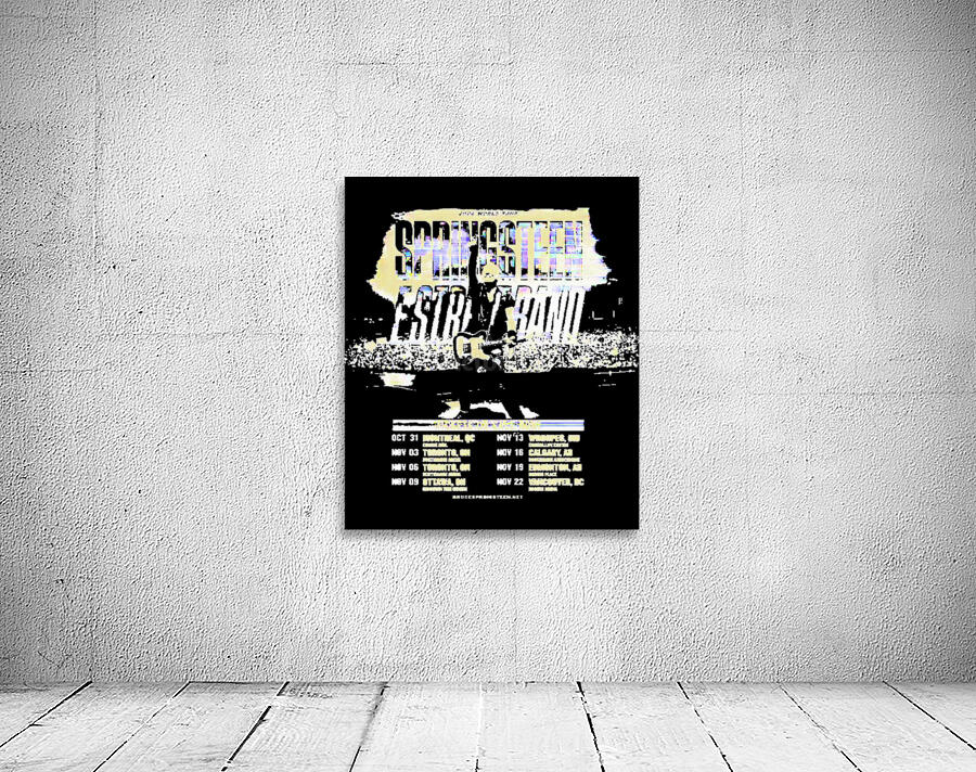 Bruce Springsteen 30 Wall Preview