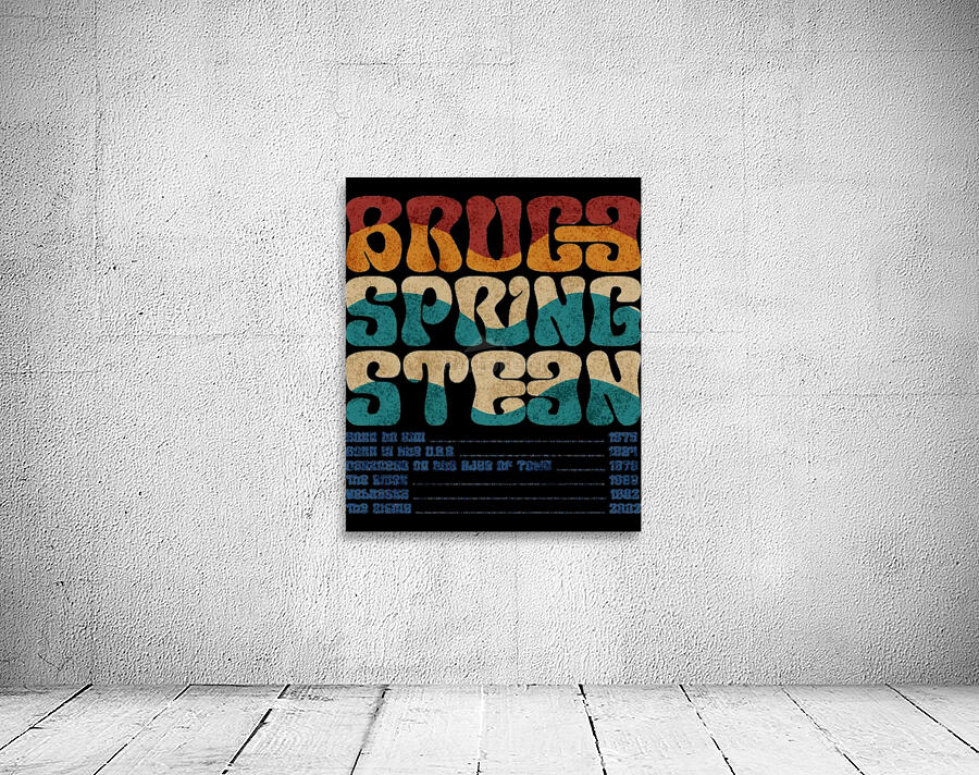 Bruce Springsteen 53 Wall Preview