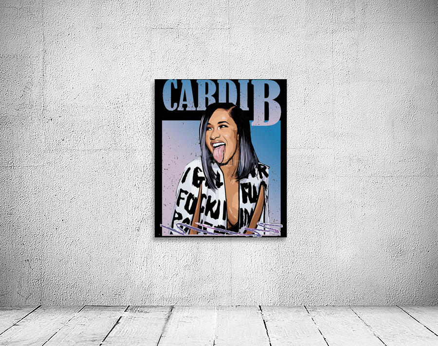 Cardi B 8 Wall Preview