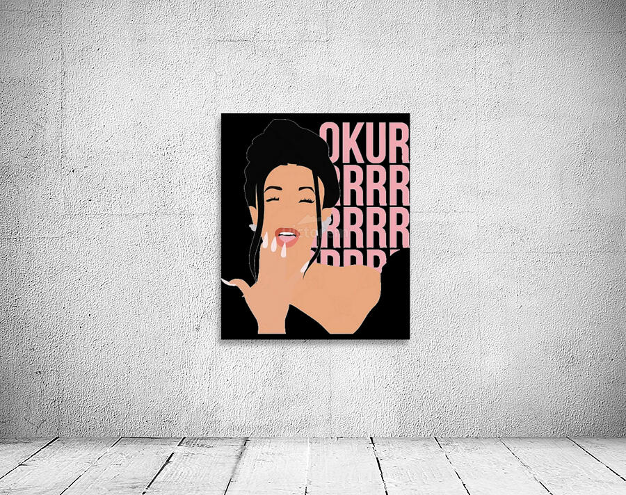 Cardi B 22 Wall Preview