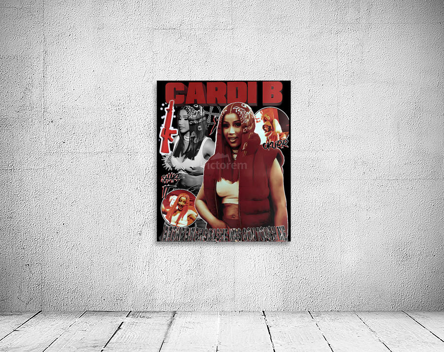 Cardi B 45 Wall Preview