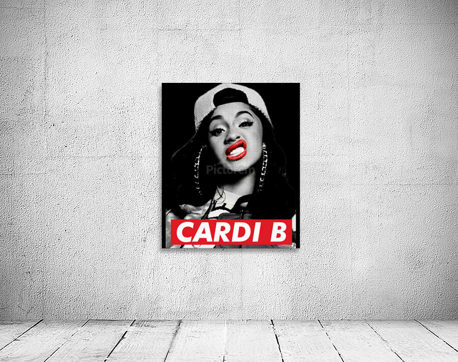 Cardi B 50 Wall Preview
