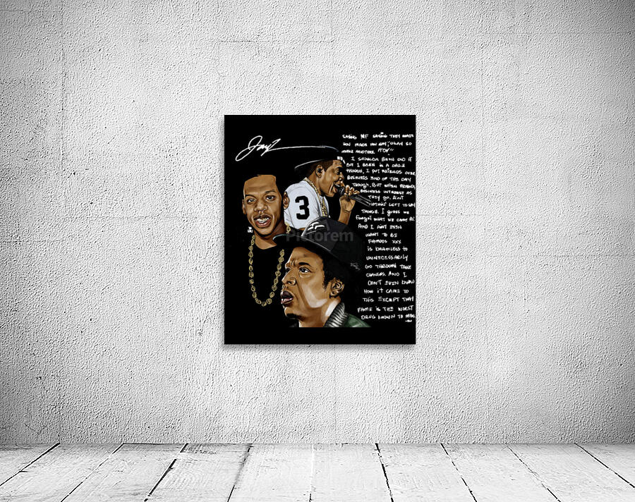 Jay Z 21 Wall Preview