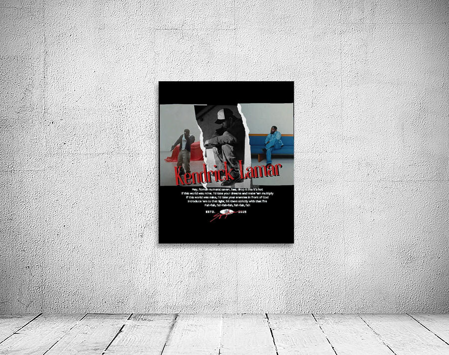 Kendrick Lamar 2 Wall Preview