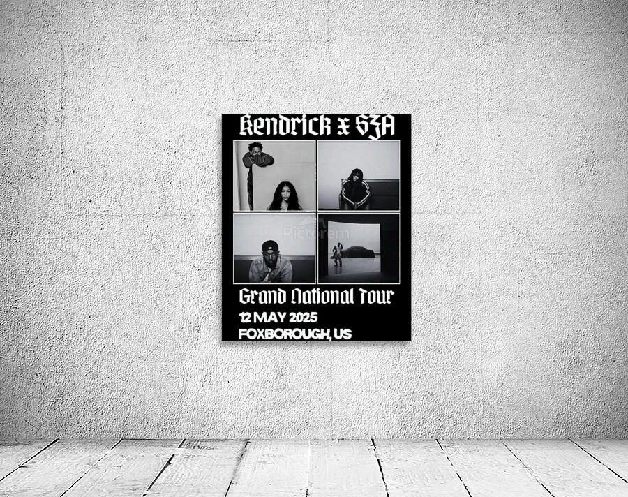 Kendrick Lamar 33 Wall Preview