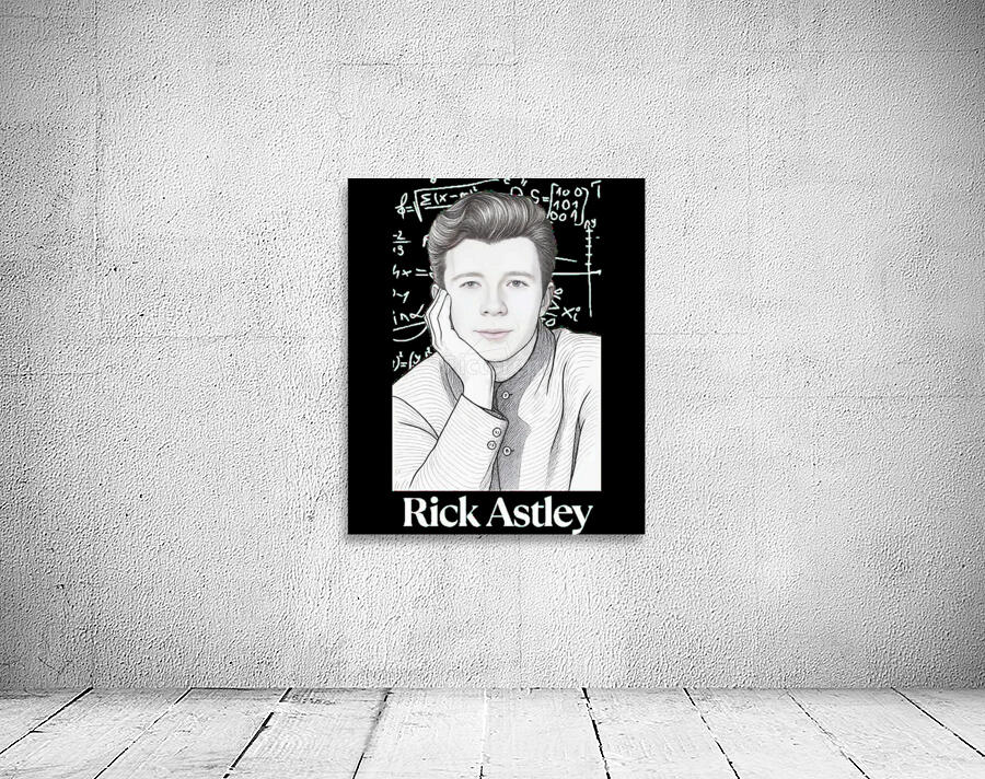Rick Astley 75 Wall Preview