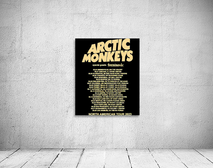 Arctic Monkeys 21 Wall Preview
