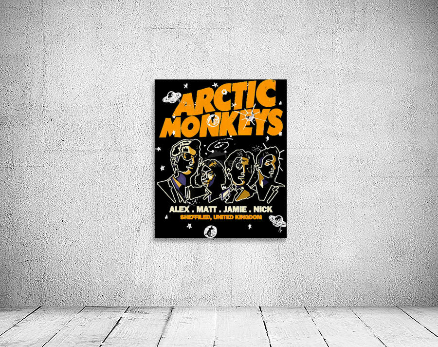 Arctic Monkeys 4 Wall Preview