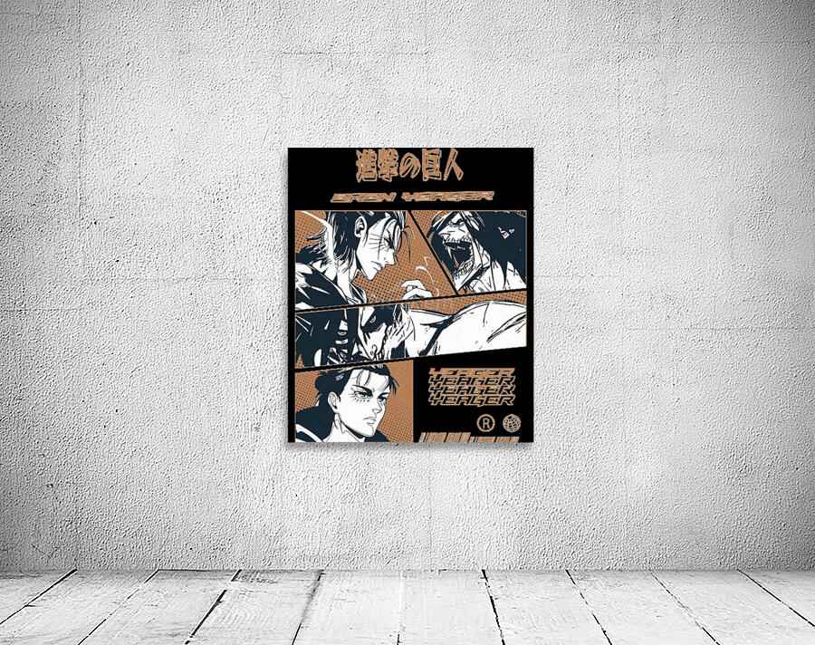 Attack on Titan 57 Wall Preview