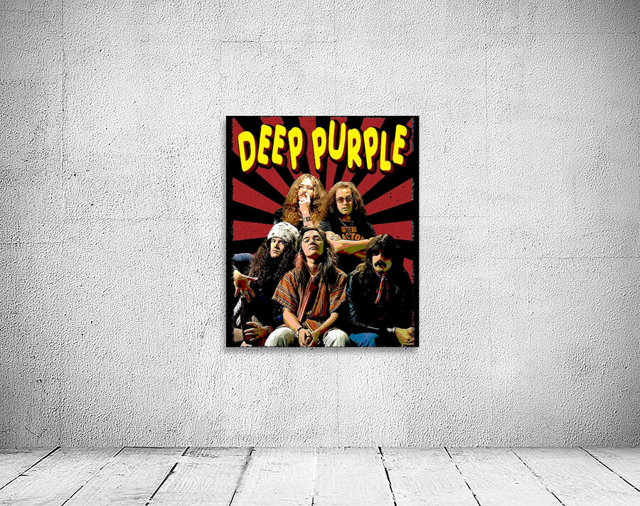Deep Purple 3 Wall Preview