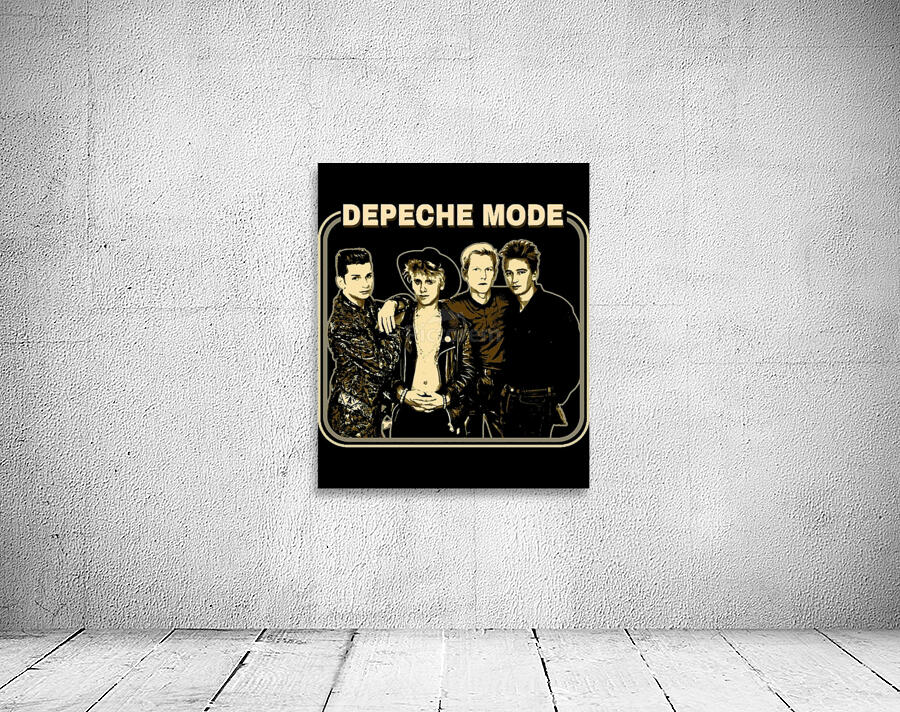 Depeche Mode 9 Wall Preview