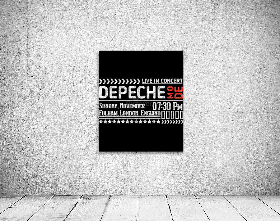 Depeche Mode 38 Wall Preview