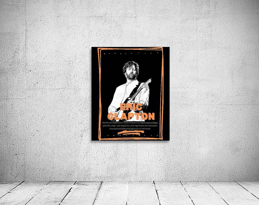 Eric Clapton 60 Wall Preview