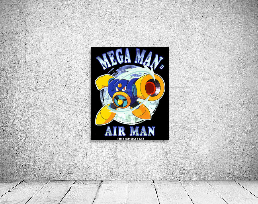 Mega Man 1 Wall Preview