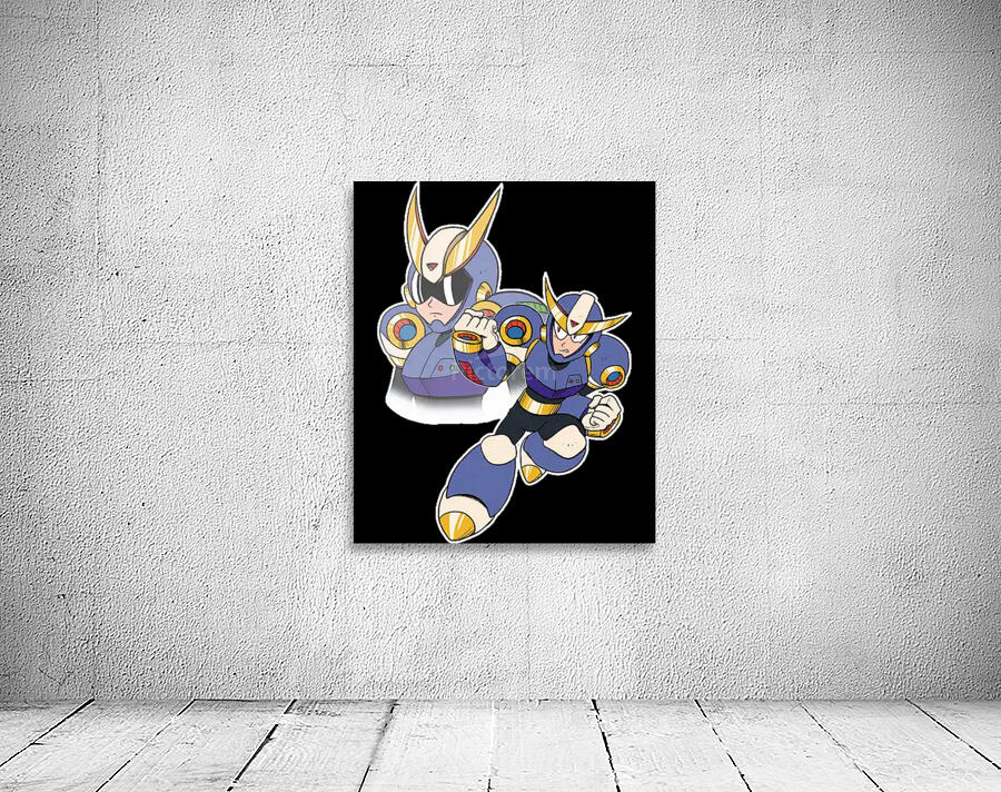 Mega Man 20 Wall Preview