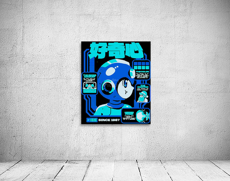 Mega Man 24 Wall Preview