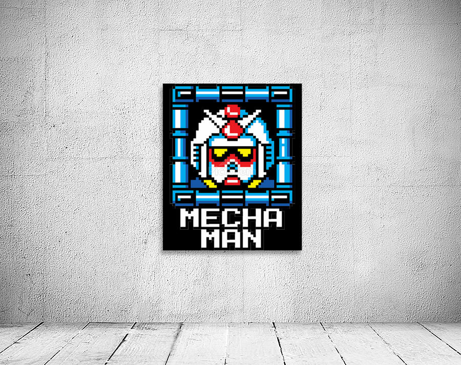 Mega Man 28 Wall Preview