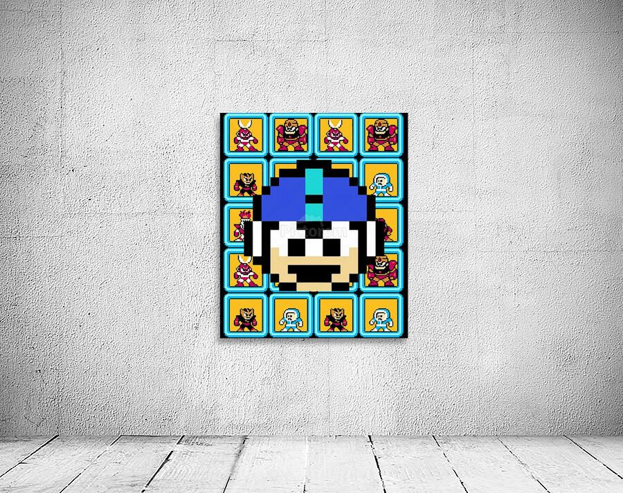 Mega Man 30 Wall Preview