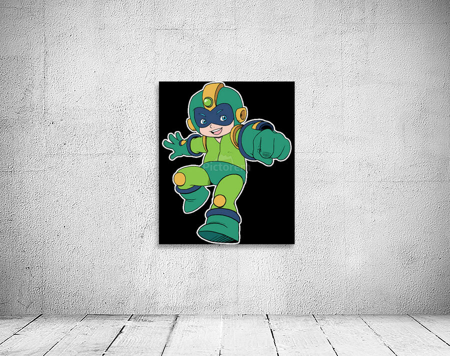 Mega Man 32 Wall Preview