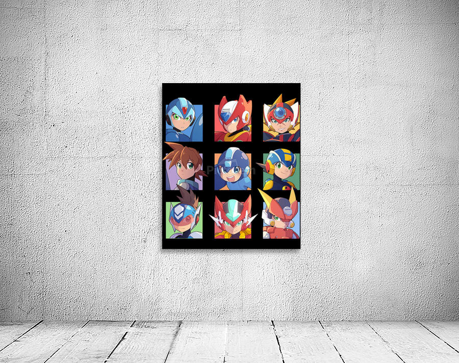 Mega Man 7 Wall Preview