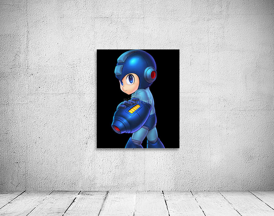 Mega Man 1 Wall Preview