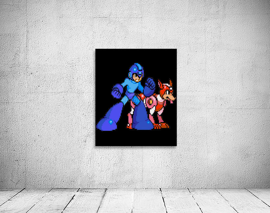 Mega Man 3 Wall Preview