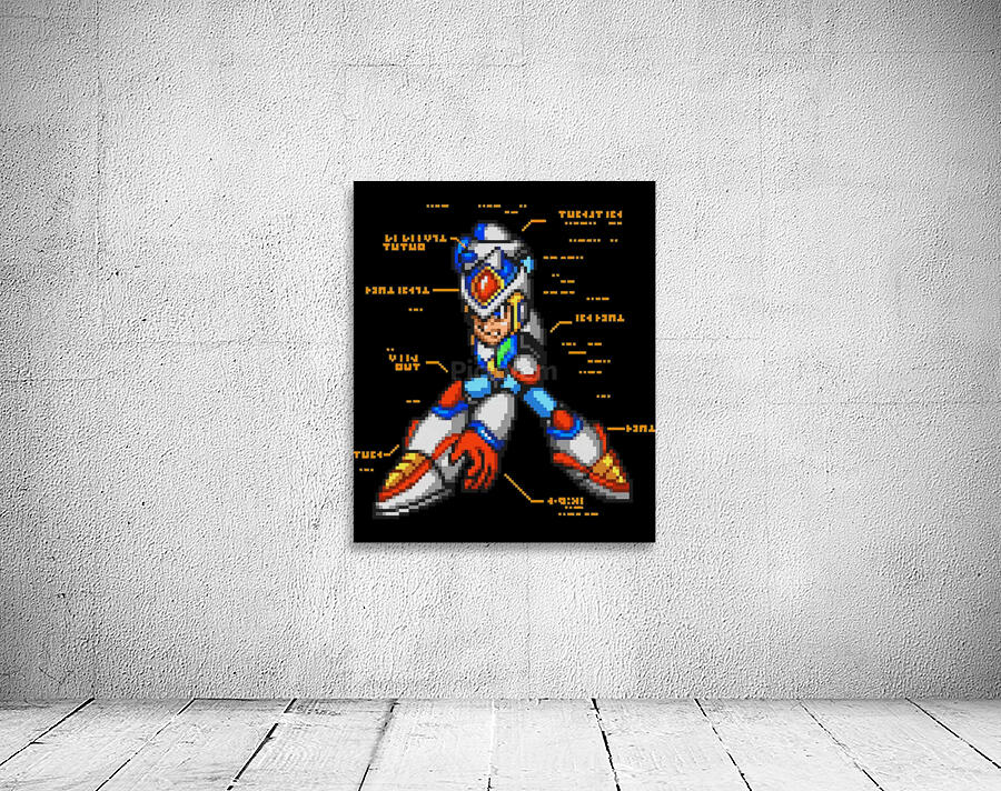 Mega Man 5 Wall Preview