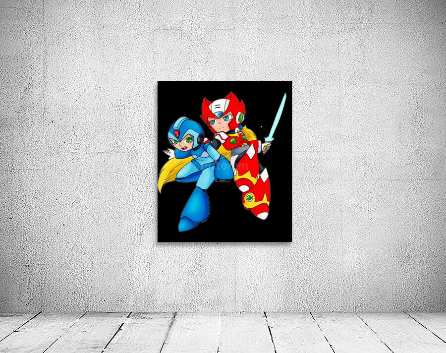 Mega Man 8 Wall Preview