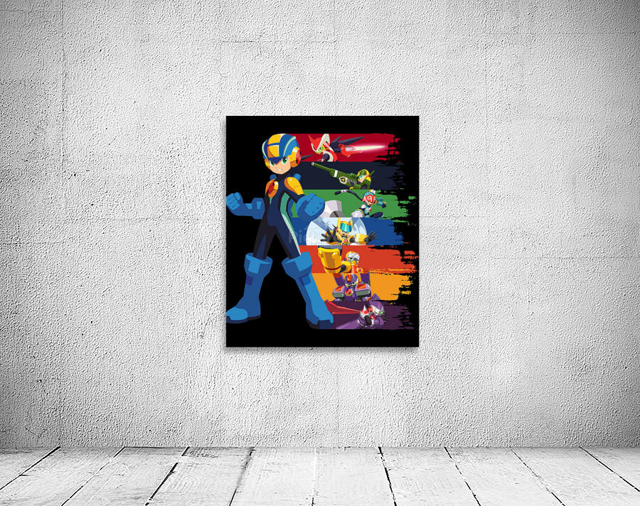 Mega Man 19 Wall Preview