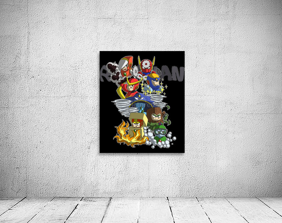 Mega Man 21 Wall Preview