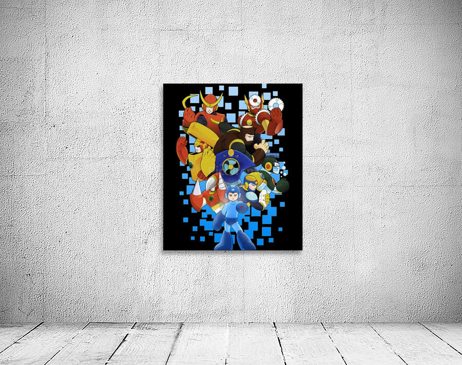 Mega Man 28 Wall Preview
