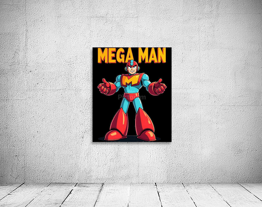 Mega Man 34 Wall Preview