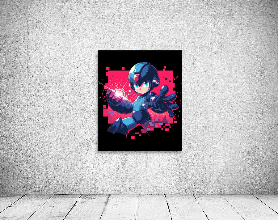 Mega Man 2 Wall Preview