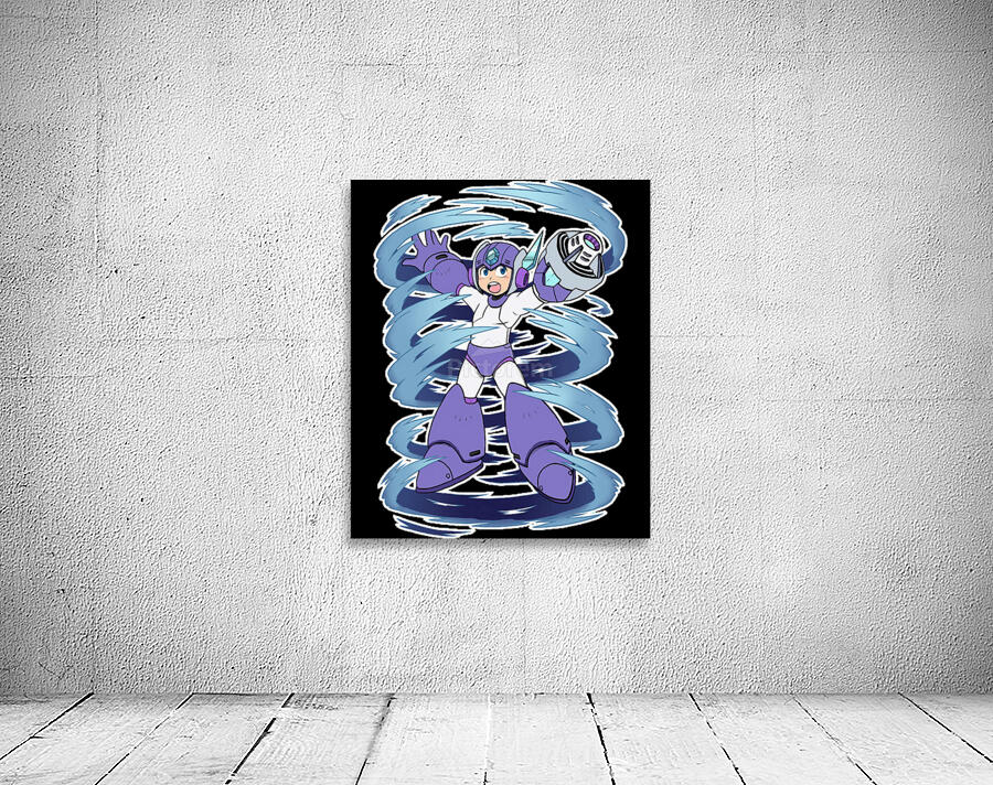 Mega Man 4 Wall Preview