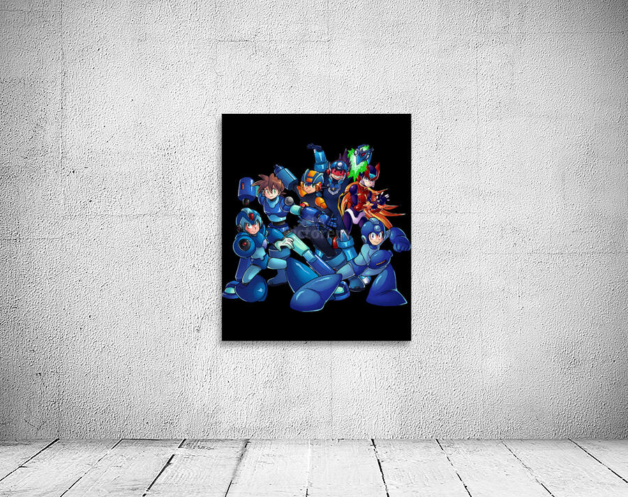 Mega Man 9 Wall Preview