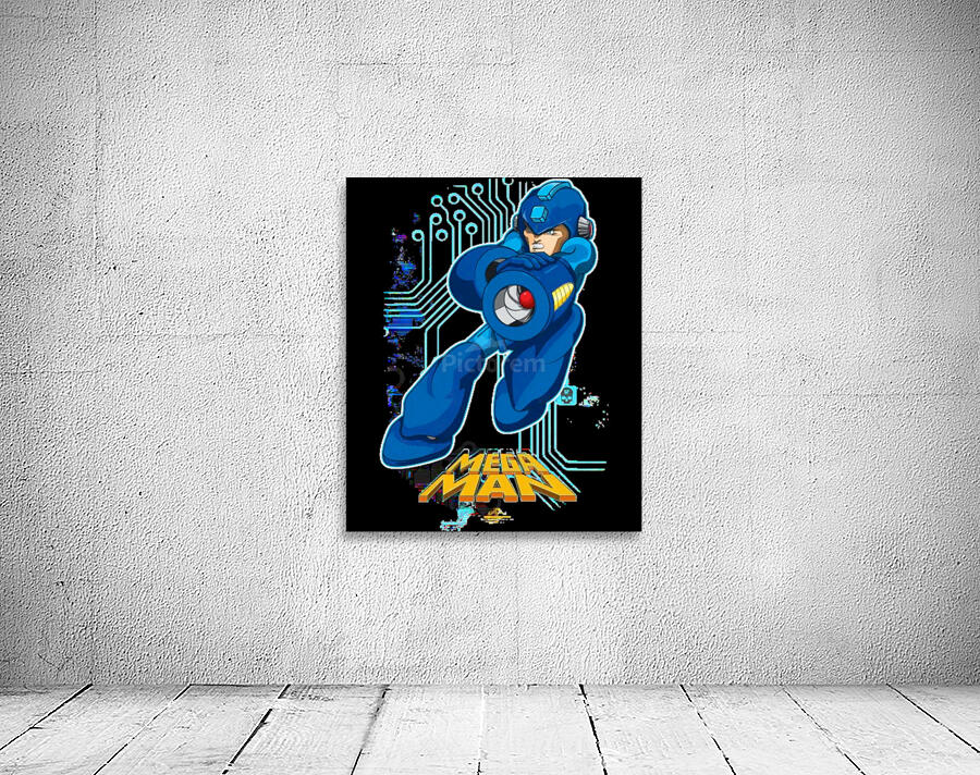 Mega Man 20 Wall Preview