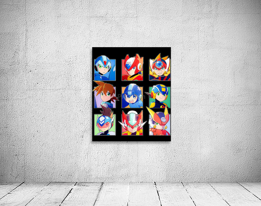 Mega Man 23 Wall Preview