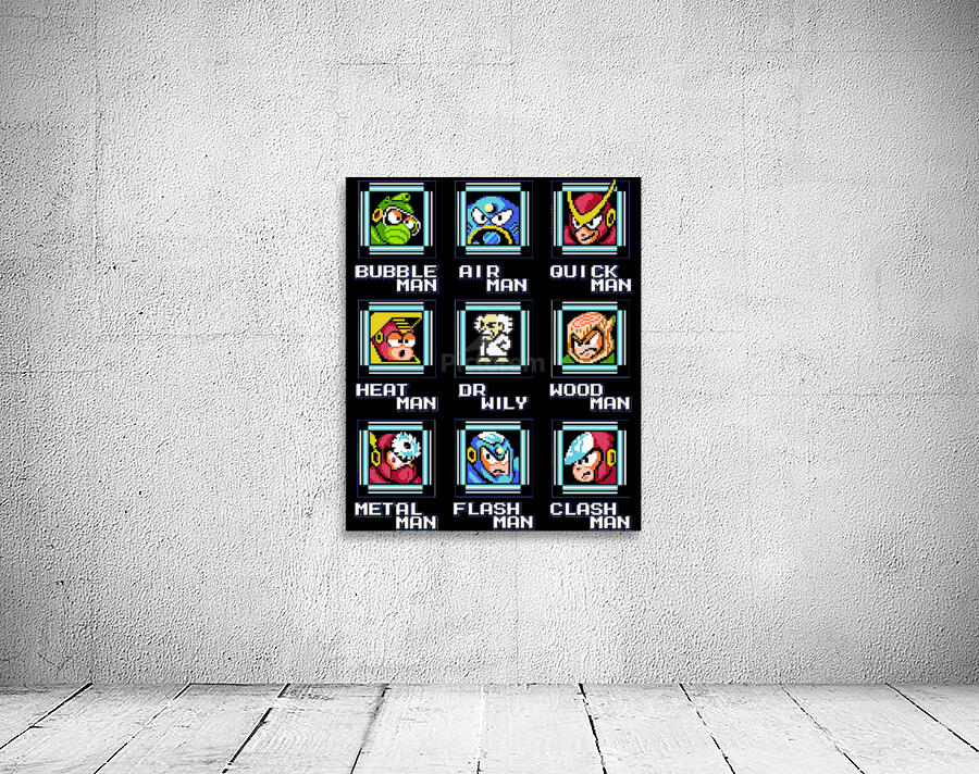 Mega Man 36 Wall Preview