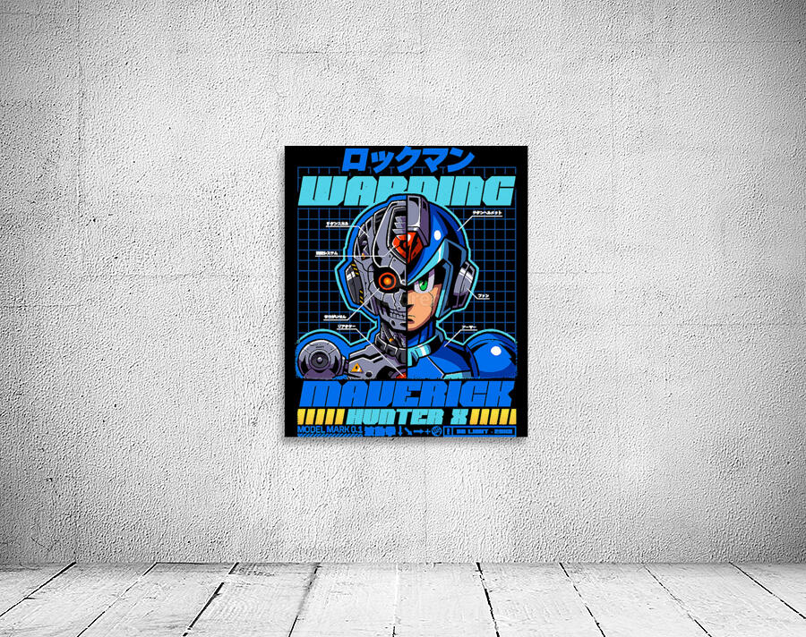 Mega Man 37 Wall Preview