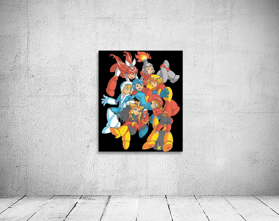 Mega Man 47 Wall Preview