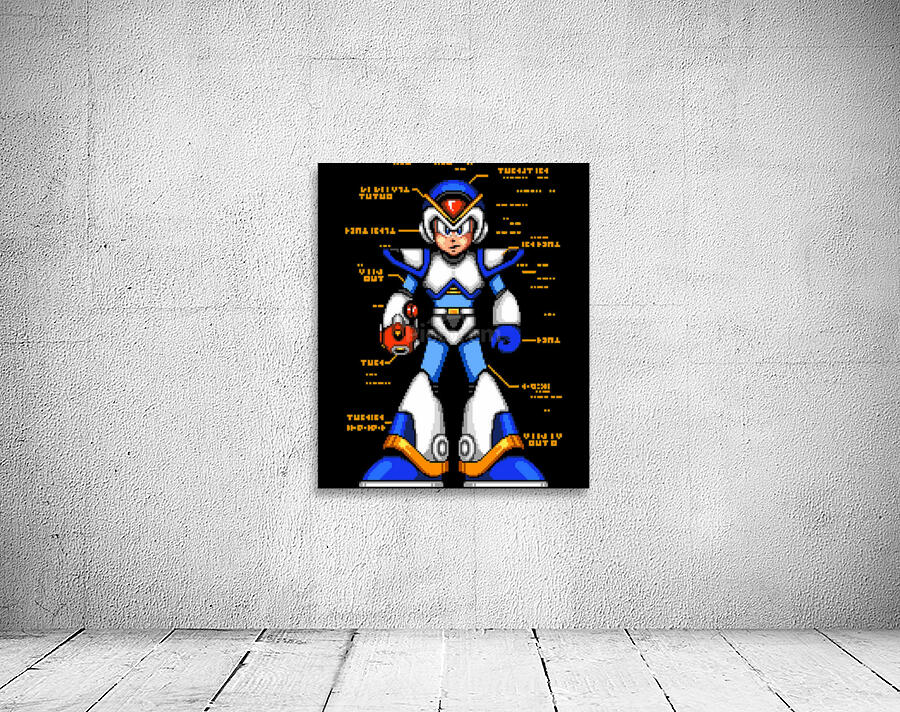 Mega Man 53 Wall Preview