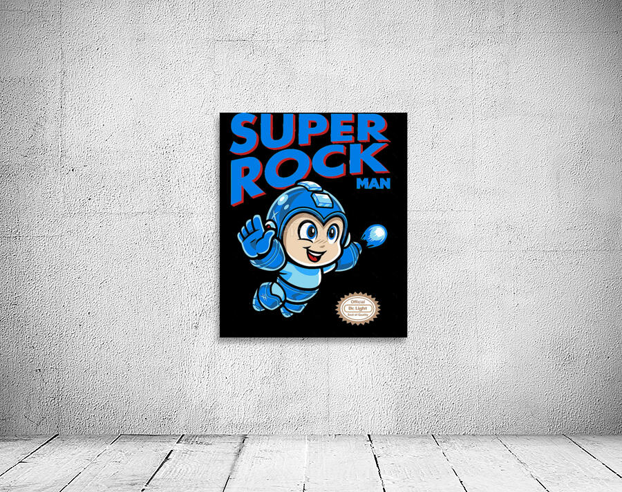 Mega Man 55 Wall Preview