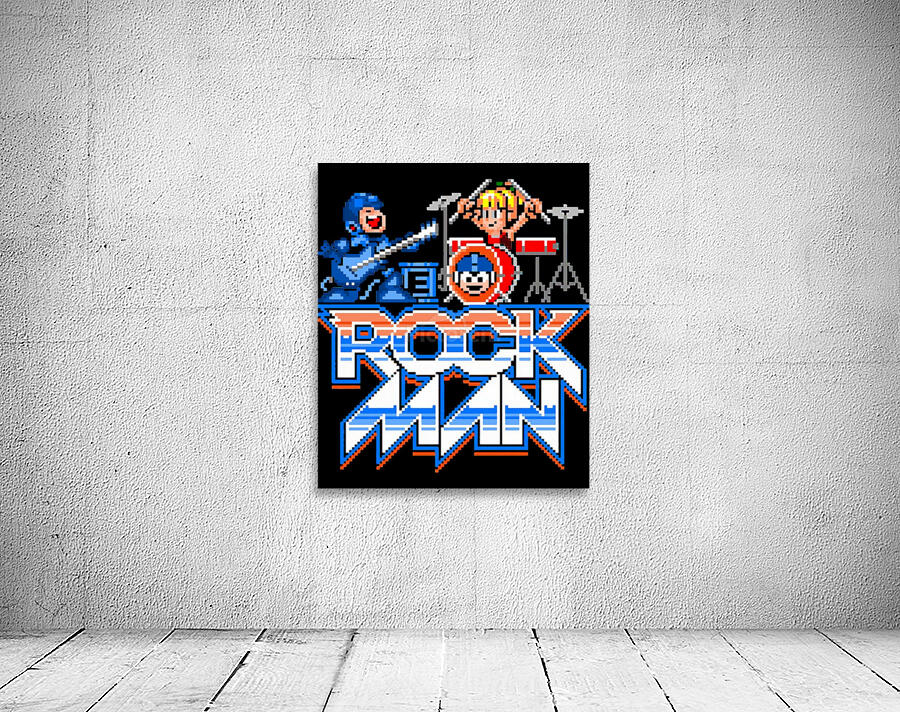 Mega Man 70 Wall Preview