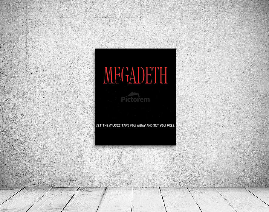 Megadeth 24 Wall Preview