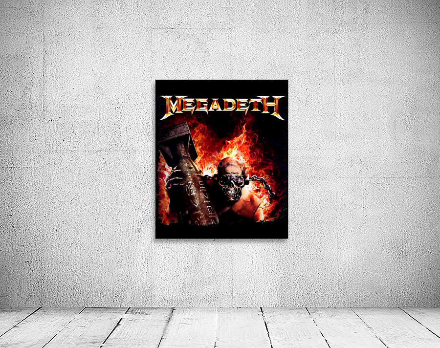 Megadeth 26 Wall Preview