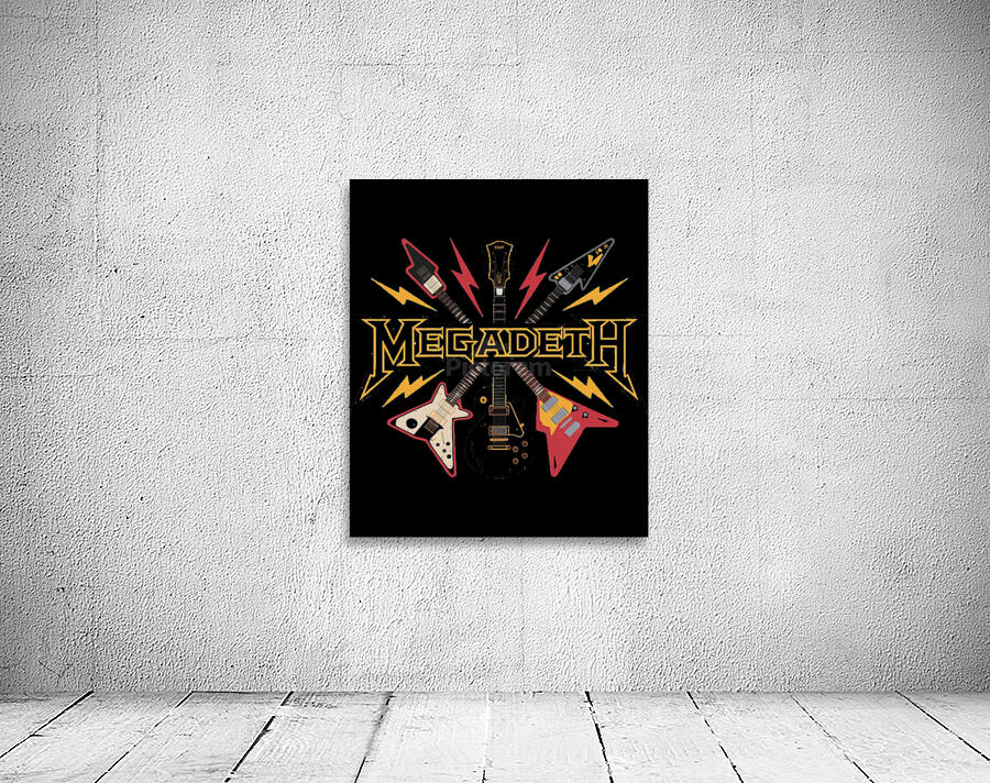 Megadeth 30 Wall Preview