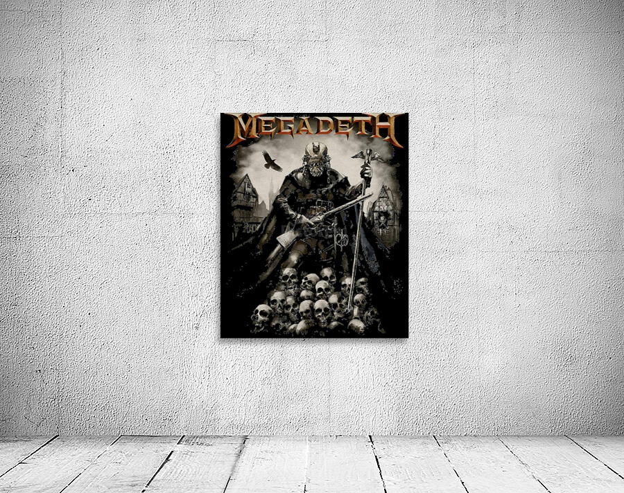 Megadeth 34 Wall Preview