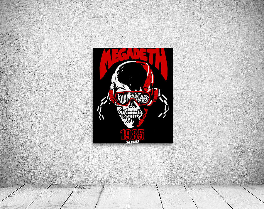 Megadeth 39 Wall Preview